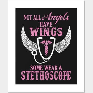 Stethoscope Angels Posters and Art